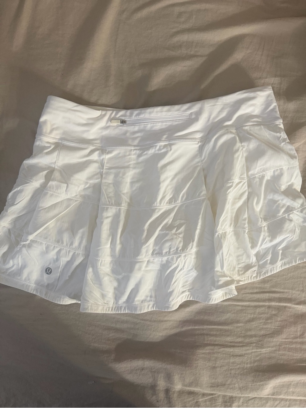 lululemon athletica White Sports Skort with Built-in Liner - Picture 2 of 5